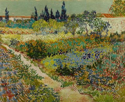 Garten in Arles von Vincent van Gogh